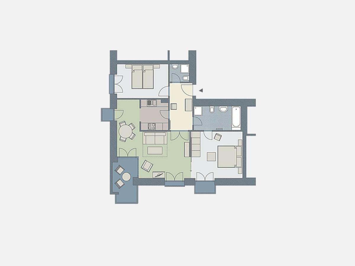 Appartement mit 2 Schlafzimmern und Balkon D202 Ostseebad Heringsdorf Exterior foto